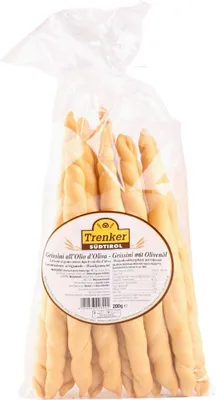 Produktbild von Grissini mit Olivenöl, handgemacht, 200 g, Trenker Südtirol