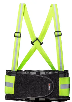 Obrázok produktu pre KNEETEK HiVis M chrbtový podporný postroj, reflexný podporný postroj pre vysokú viditeľnosť