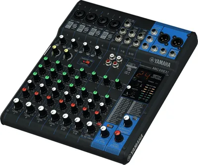 Obrázek produktu pro Yamaha MG10XU, 10 kanály/kanálů, 22,9 W, Černá