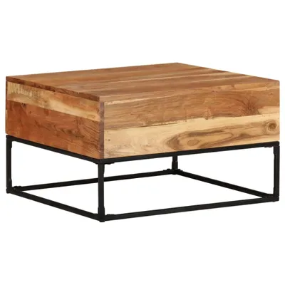 Produktbild von Couchtisch 68x68x41 cm Massivholz Akazie