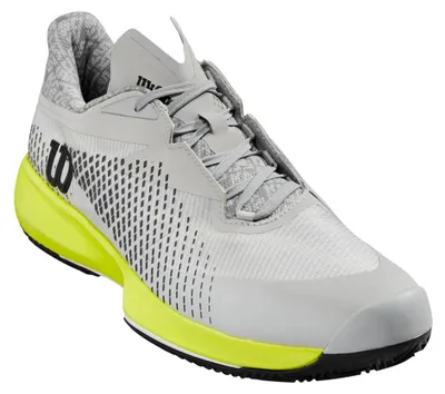 Image de Wilson - Chaussures de tennis « Kaos Swift 1.5 » pour homme PP9592 (47,5 EU) (gris/jaune)