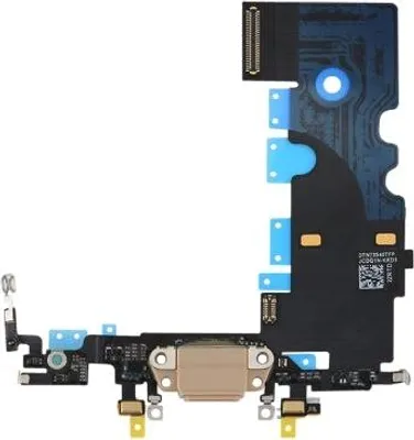 Produktbild von Apple iPhone 8 Ladeanschluss Dock Connector Flexkabel Gold für Reparatur und Austausch