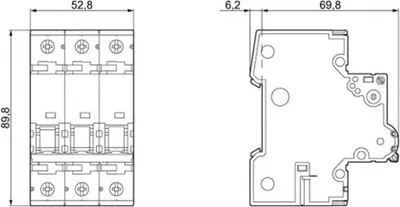 Obrázek produktu pro Siemens Leitungsschutzschalter 16 A 3-polig C (5SY4316-7)