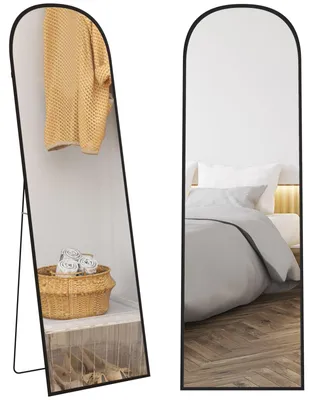 Produktbild von Standspiegel Ganzkörperspiegel großer Spiegel modernes Design 50 cm x 160 cm, für Schlafzimmer
