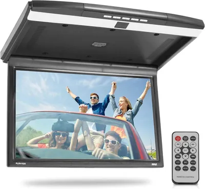 Produktbild von Pyle 15,6 Zoll Auto Monitor – Dachmonitor mit 1680x800 HD Bildschirm, HDMI, USB,