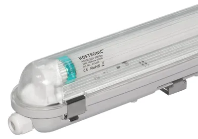 Produktbild von hoftronic LED Feuchtraumleuchte 60cm T8 G13 9W 1260lm 4000K IP65