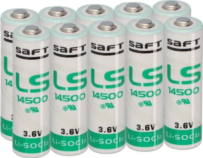 Immagine prodotto di 10x Batteria Saft al litio 3,6V LS14500 AA - Cellula