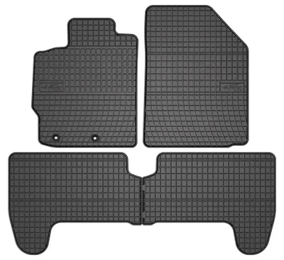 Obrázek produktu pro Gumové autokoberce černé pro: Toyota Yaris II 2005-2011 hatchback