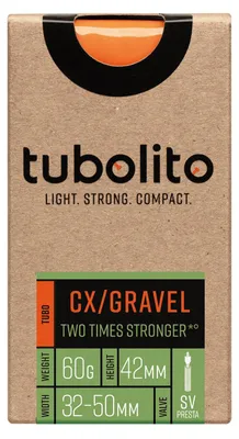 Image de Chambre à air -Tubo-CX/Gravel-All-SV42 - Orange - Tubolito