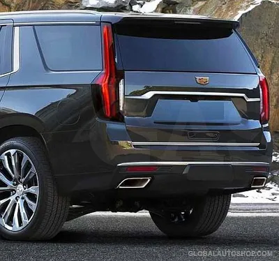 Obrázek produktu pro Cadillac Escalade 2021+ Chromový kryt zadních dveří