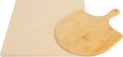 Obrázek produktu pro Ruhhy 26916 Kámen na pizzu 38 x 36 cm + lopatka