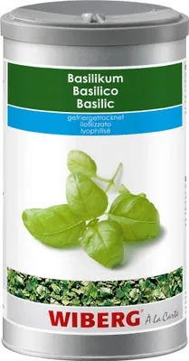Image de Wiberg Basilic lyophilisé goût fort boîte 55g