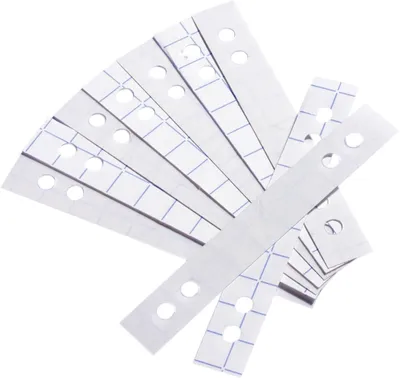 Produktbild von Lochverstärker 11mm transparent selbstklebend VE=10x50 Stück