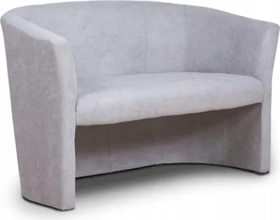 Produktbild von Geronimo | 2-Sitzer-Sofa - Hellgrau - 123x79x69 cm B/H/T - Sitzmöbel - Mikrofaser - CAFE