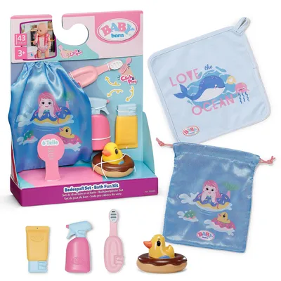 Produktbild von BABY born Badespaß-Set mit Ente & Click & Play Zubehör