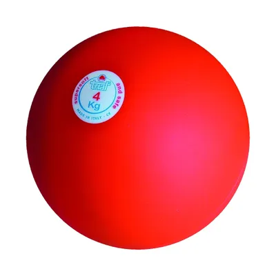 Image de Boule d'entraînement Trial, 4 kg, rouge