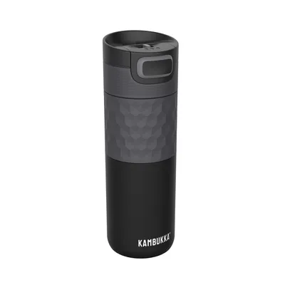 Produktbild von Kambukka Thermoflasche Etna Black Steel 500 ml