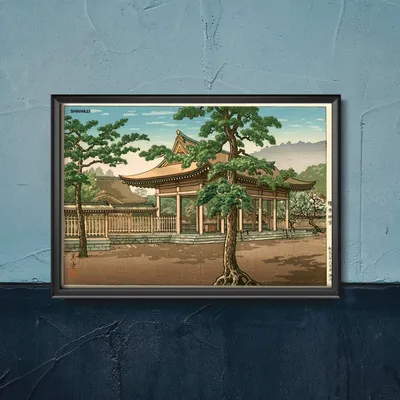 Produktbild von Poster - Canvas - Leinwand - 84,1 cm x 59,4 cm - Fotoposter - Leinwandkunst - Sanctuary Kuchiwara