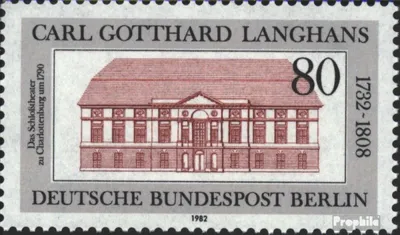 Produktbild von Briefmarken Berlin (West) 1982 Mi 684 (kompl.Ausgabe) gestempelt Langhans