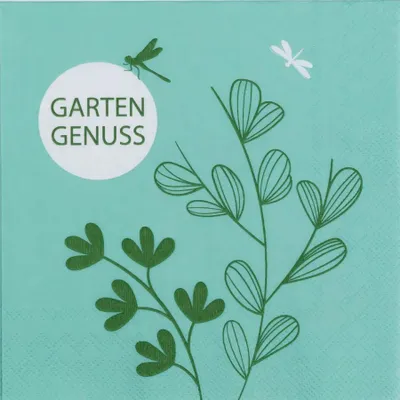 Produktbild von Räder Serviette 33x33cm, Gartengenuss