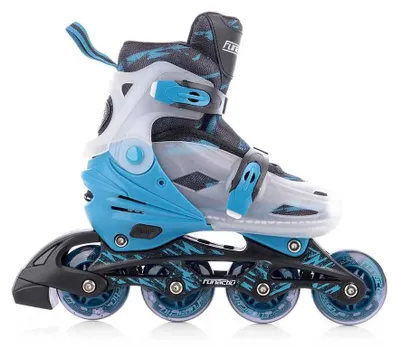 Image de Tempish Adapt 4 en 1, patins à roulettes réglables pour enfants, bleu, taille EU 35-38. Patins pour enfants, bleu, taille EU 35-38