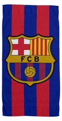 Produktbild von FC Barcelona - Handtuch, Microfaser, Wappen PP8258 (Einheitsgröße) (Bunt)