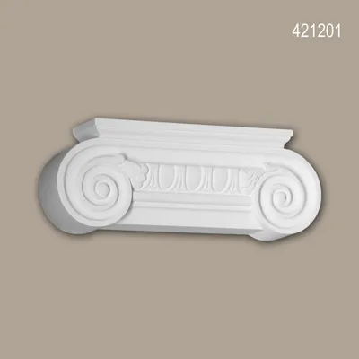 Produktbild von Profhome 421201 Pilaster Kapitell Fassadenelement Pilaster Außenstuck