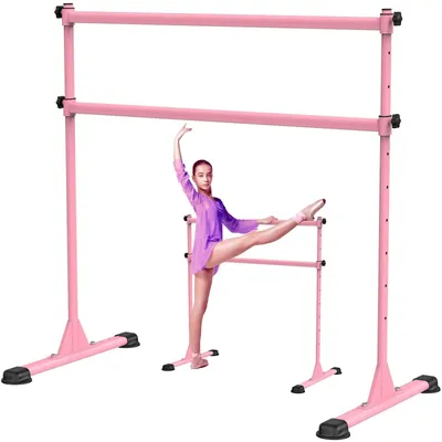 Image de Solidchoice - Barre de ballet réglable en hauteur pour usage domestique