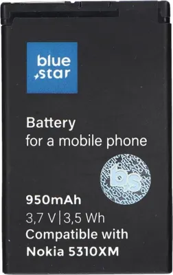 Immagine prodotto di Batteria Nokia 5310 (ricambio per BL-4CT) 950 mAh Blue Star