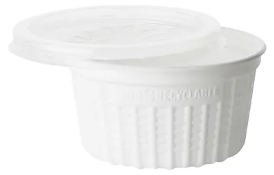 Produktbild von 25x Suppenbecher thermoisolierend inkl. Deckel SOUP TO GO PP 350 ml weiss