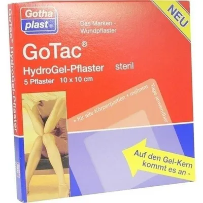 Productafbeelding van GOTAC HydroGel-pleister L, 10x10 cm, steriel