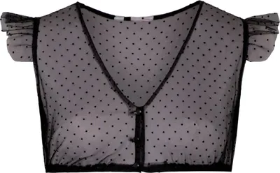 Produktbild von Genta Dirndlbluse Trachtenbluse Trachtenmode, Größe:42, Farbe:Schwarz