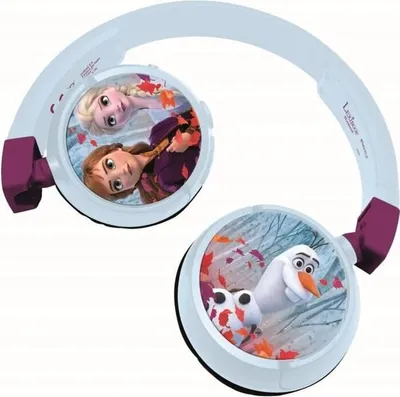 Obrázek produktu pro Dětská sluchátka, Ledové království 2, Bluetooth, omezení hlasitosti na 85 dB, skládací, LEXIBOOK