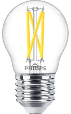 Immagine prodotto di Philips MASTER P45 Lampada LED E27 90Ra DimTone WarmGlow dimmerabile 2,5W 340lm bianco caldo come 25W 8719514449398