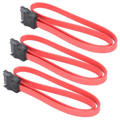 Obrázek produktu pro 10 ks kabelů SATA, 7pinový konektor samec na samici, prodlužovací kabel pro přenos dat z SSD a externích pevných disků, délka 50 cm