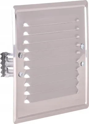 Produktbild von METALL-LÜFTUNGSGITTER (mit Dehnungslaschen) 14x14 EDELSTAHL