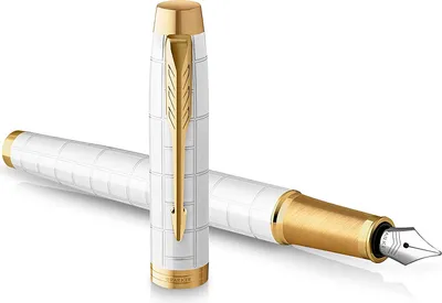 Produktbild von PARKER Füller IM Premium Pearl G.C. F Blau Geschenkbox