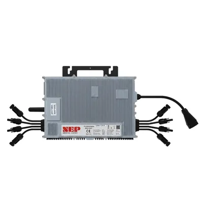 Produktbild von NEP BDM-2000 Wechselrichter 2000W Set 4 MPPT, mit 5m Endkabel Schuko-Stecker Trunk