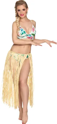 Produktbild von Hawaii Rock Raffia Naturell 80cm lang - One Size
