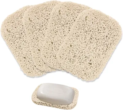 Produktbild von 4er-Set Seifenrollenhalter šC rutschfest, langlebig, selbstentleerend, formstabil šC beige
