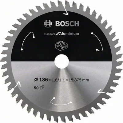 Produktbild von PRO Aluminium cordless Kreissägeblatt, 136 x 1,6 x 15,875 mm