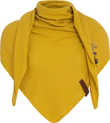 Produktbild von Knit Factory Lola Dreieckstuch - Mango - 190x85 cm