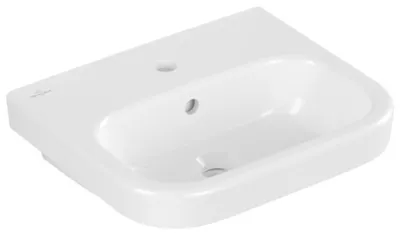 Immagine prodotto di Villeroy & Boch Architectura lave-mains, rectangulaire, trou pour robinetterie au centre, avec trop-plein, 450x380mm, 43734501, 43734501