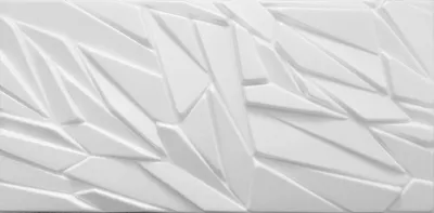 Produktbild von DECCART | 3D-Wandpaneele ROCK Weiß | Dekorative Wandpaneele aus Polystyrol | 100 x 50 cm | 1 Stück / 0,50 m² | Moderner Steinoptik-Stil