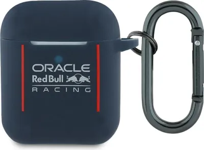 Produktbild von Red Bull Silikon-Hülle Mit Logo Und Linien Für Airpods 1/2, Marineblau