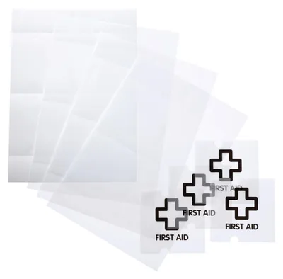 Obrázek produktu pro DURABLE Náhradní štítky CRYSTAL SIGN® 105x105 mm, transparentní, 483019, 40 ks