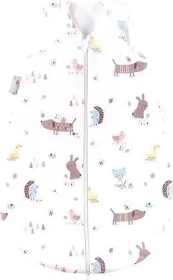 Produktbild von Julius Zöllner Jersey Sommerschlafsack Gr. 86 Crazy Animals