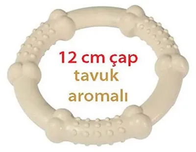 Produktbild von Karlie K Nylon Kaupelz Ring Huhn 12 cm