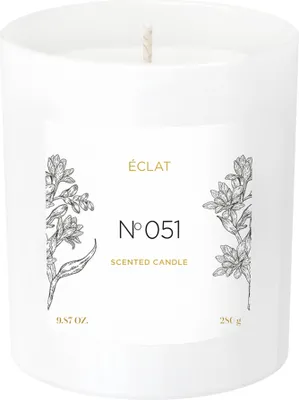 Produktbild von ÉCLAT 051 Duftkerze – Sojawachs, vegan, Brenndauer bis zu 45h, 280g