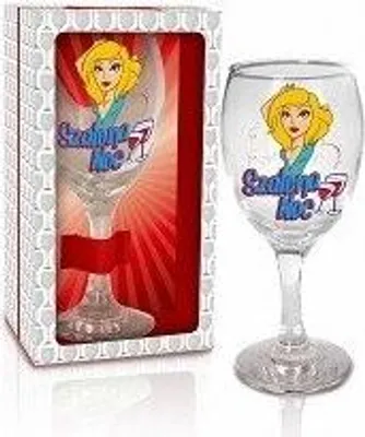 Produktbild von Weinglas, 220 ml, "Wahnsinnige Nacht"